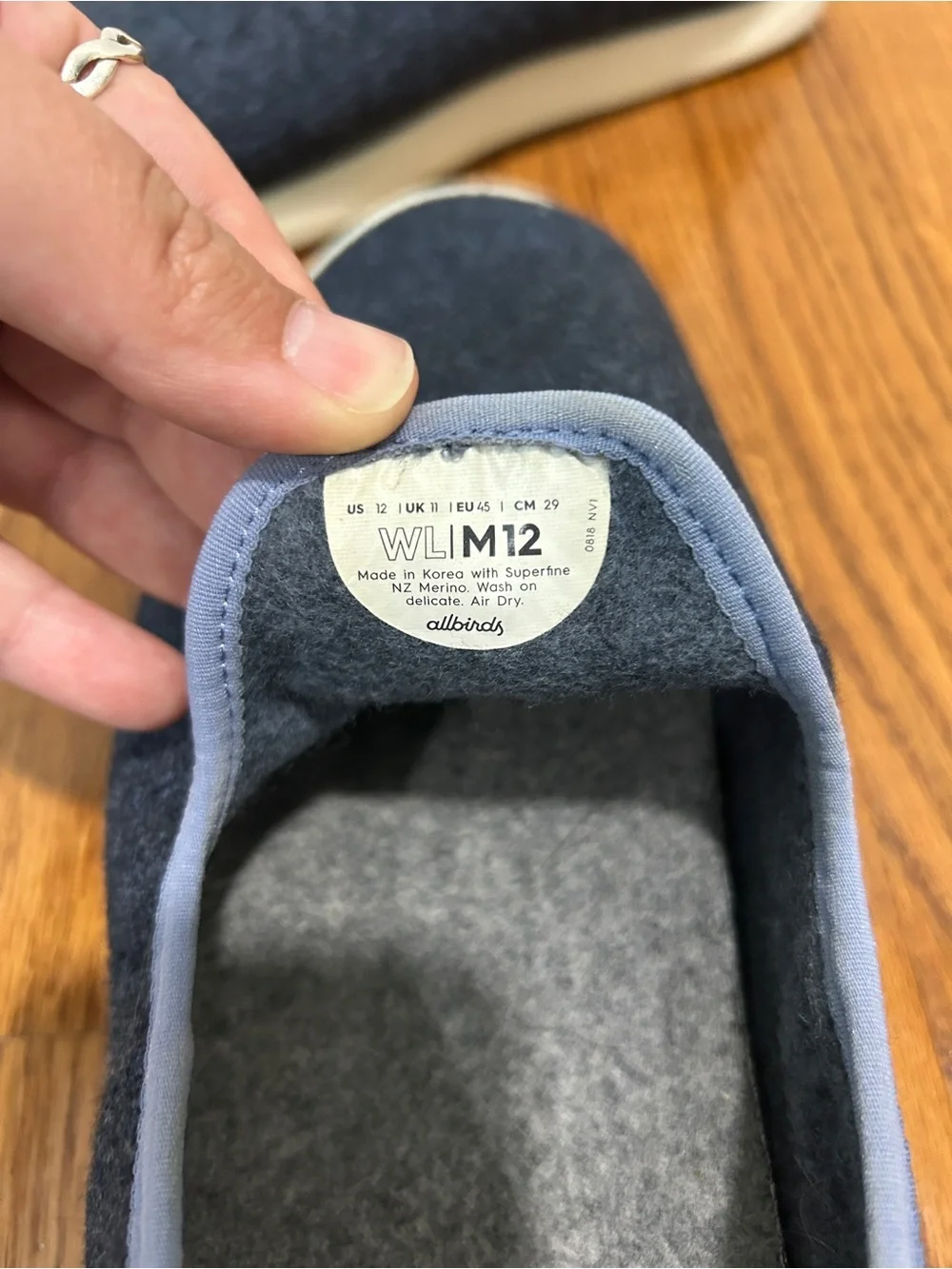 Allbirds Men's Slip-On - Navy Blue